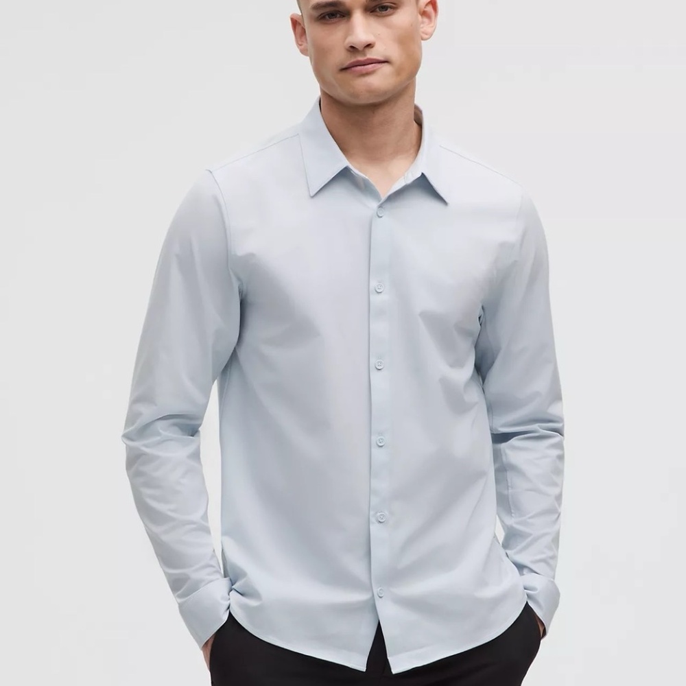 Lululemon New Venture Long-Sleeve Shirt Slim-Fit